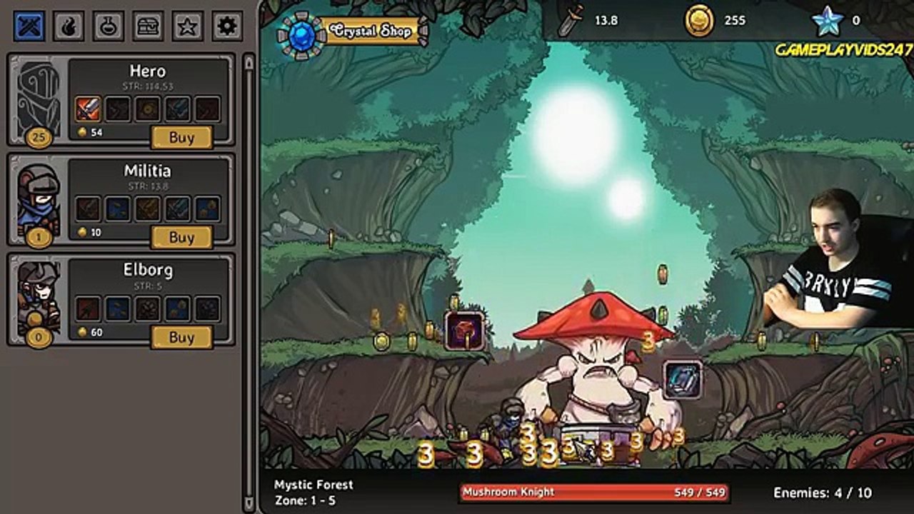 Clicker Guild Gameplay: Pt 1 - EPIC New Clicker Game! - PC Walkthrough Strategy