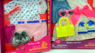 American Girl, Our Generation, My Life As Dolls Giant Clothing Haul Try On Video