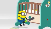 Minions Banana Baby Crib Funny Cartoon ~ Minions Mini Movies 2016 [HD]