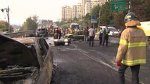 '4명 사망' 창원터널 화물차 폭발 사고 처참한 현장 / YTN