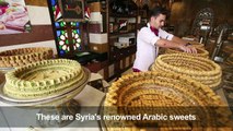 Syria's famed sweets bringing smiles once again