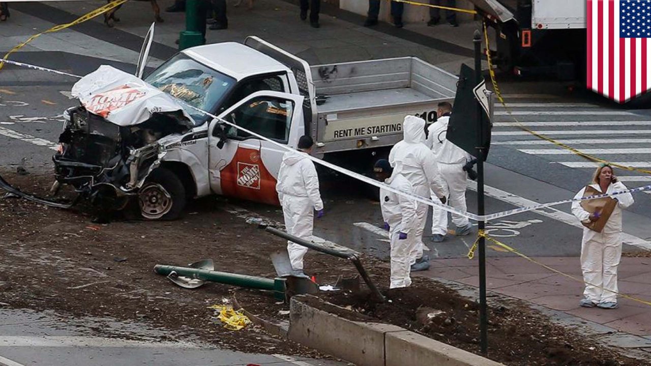 New York truck attack suspect charged with terrorism offenses