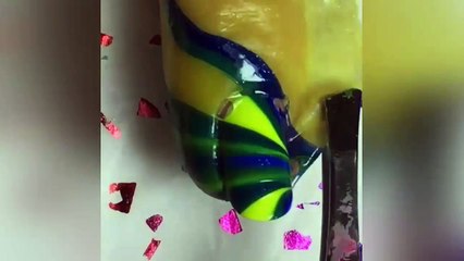 Best nail painting and nail painting| Synthetic nail technique in the world