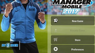 Football Manager Mobile 2017 iOS / Android Gameplay
