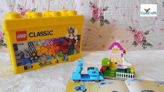 Обзор собранных игрушек набора Лего Классик 10698 – смотреть видео