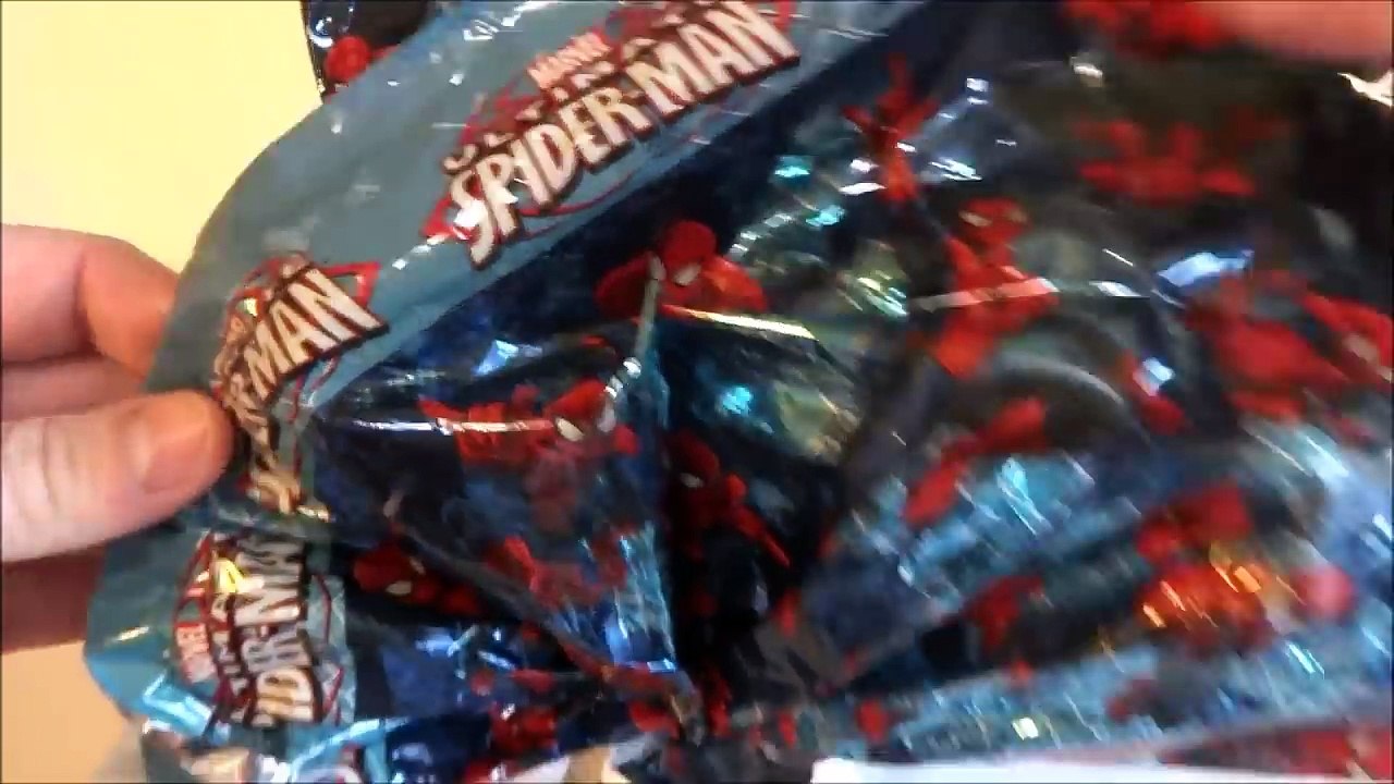 Spider-Man Big Chocolate Egg + Toy & Surprise Eggs Toys Unboxing Mini Figures Xmas