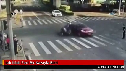 Işık İhlali Feci Bir Kazayla Bitti