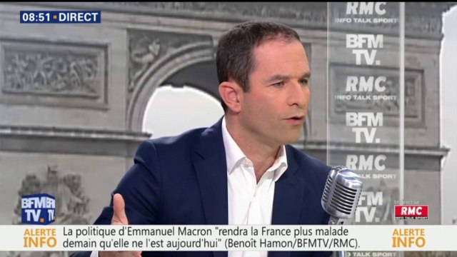 Le plus grand reniement d'Emmanuel Macron tient sur les libertés publiques , juge Benoît Hamon