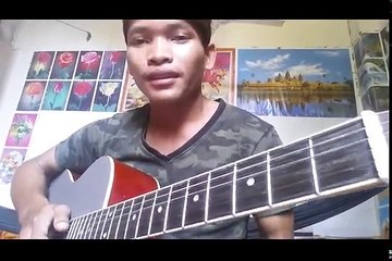 របៀបលេងបទ​ ទាសករស្នេហ៍ -Teas kor sne _Guitar tutorial