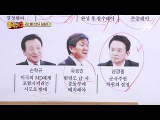 유력 주자는 ‘사드 재고’…안철수 “北 압박 더 세야”