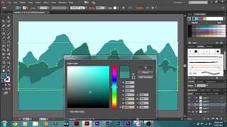 Tutorial Time : How to make Flat landscape Wallpaper (Adobe Illustrator)