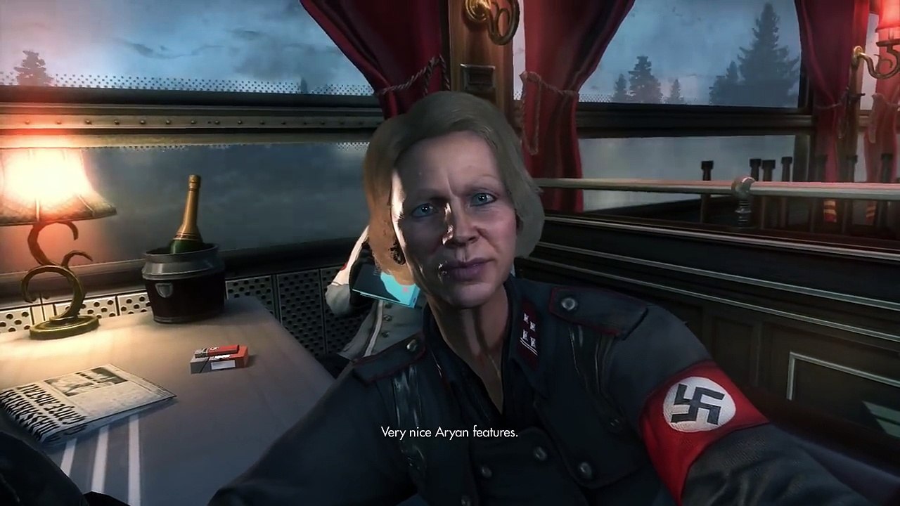 Wolfenstein: The New Order - Train Test Scene