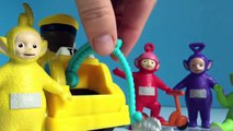 TELETUBBIES Dipsy's Brother Visits and TUBBY CUSTARD Toy TRAIN Ride!-VyhbPh0vRNA