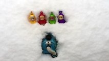 TELETUBBIES NOO NOO Toys Record Snow Day with PUPPY and Learning Colors!-9u_KqS8FRGo