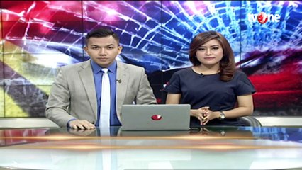 Sebuah Mobil Bak Terbuka Tabrak Bus di Kawasan Puncak