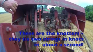 Time to make straw - Baling before the Storms 16