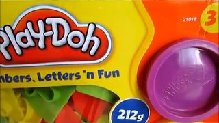 Funny Math Classroom Play Video for Kids-Make Numbers and Letters with Play Doh