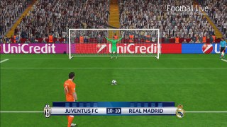 PES 2017 | goalkeeper C.RONALDO vs goalkeeper HIGUAIN | Penalty Shootout | Juventus vs Real Madrid