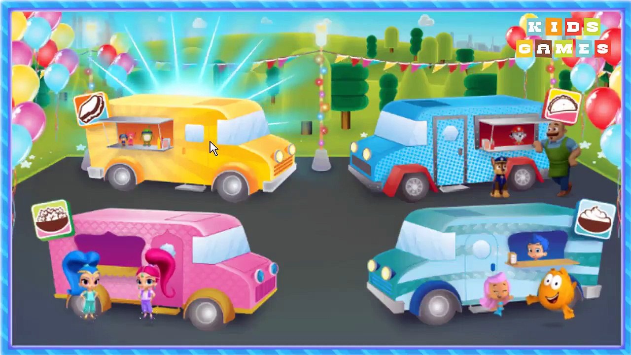 paw patrol food truck