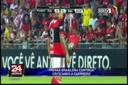 Sin Paolo Guerrero: Flamengo avanzó a semifinales de la Copa Sudamericana