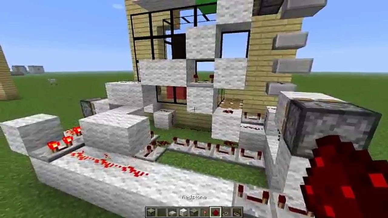 minecraft 1.5 Аналоговые часы |tutorial|