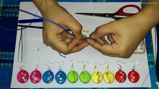 48. Floral 3D Quilling Earrings Tutorial