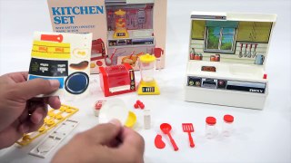 Roxy Mini Kitchen Set With Magic Action Stove & Blender