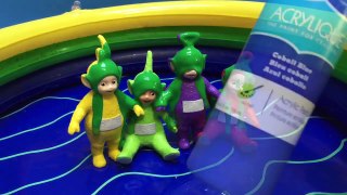 TELETUBBIES TOYS Covered In Rainbow Paints!-hU0v0jRUdkE