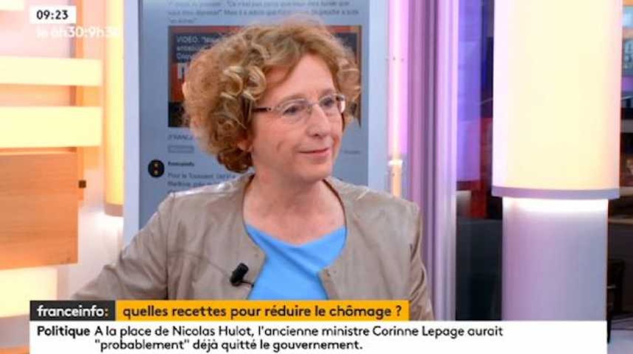 Chômage: Macron mieux que Chirac et Sarkozy? Notre question qui fâche à Muriel Pénicaud