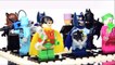 Batman & Spider-Man plus Buildable Giant Spider Unofficial Lego Minifigures w/ Robin & Joker