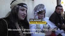 This is the first wedding in Raqqa since ISIS was forced out of the city