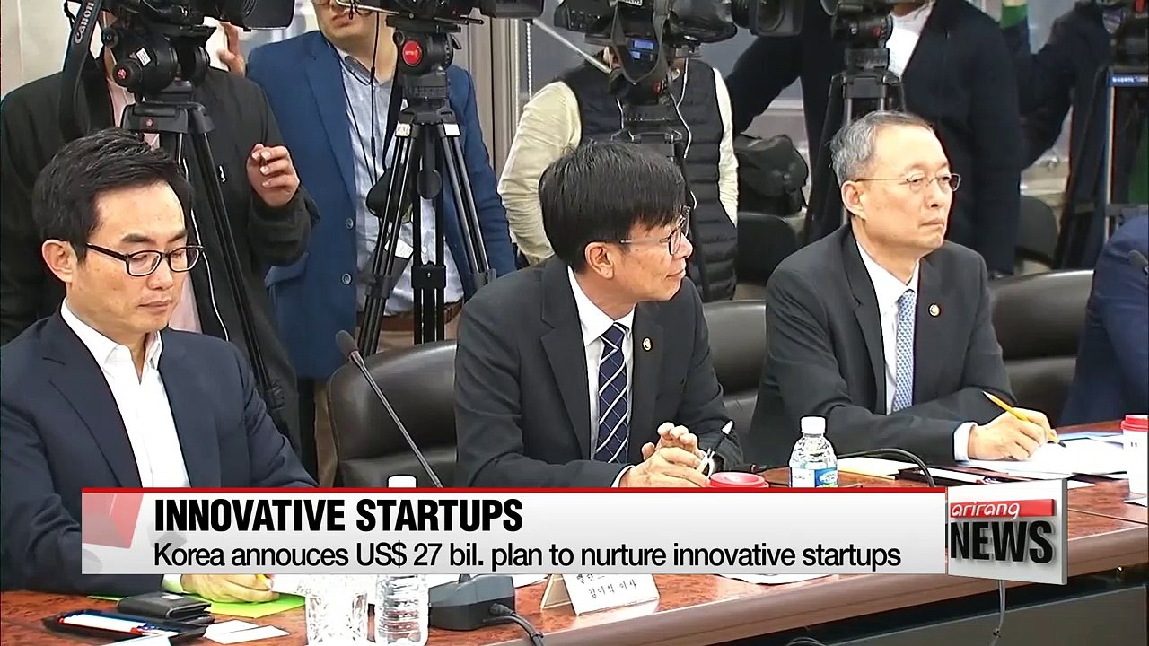 Korea annouces 27 billion dollar plan to nurture innovative startups