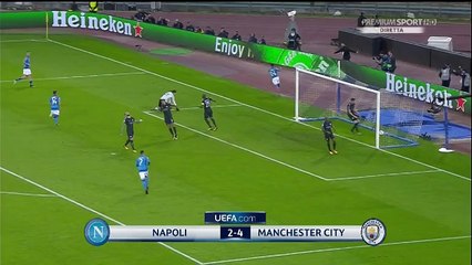 Napoli vs City 2-4 HIGHLIGHTS & GOL 01/11/2017 Champion League