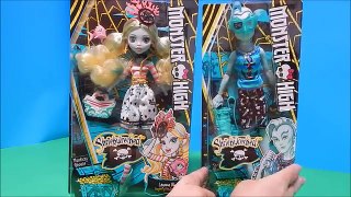 Monster High Shriekwrecked Lagoona Blue & Gil Webber Dolls Unboxing Toy Review