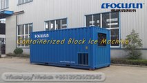Focusun Containerized Block Ice Machine with different daily capacities