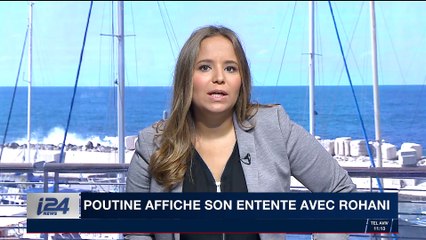 Diplomatie : Poutine affiche son entente avec Rohani
