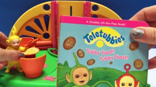 TELETUBBIES Toys Read Along TUBBY TOAST Board Book-4wFUrYYdxbM