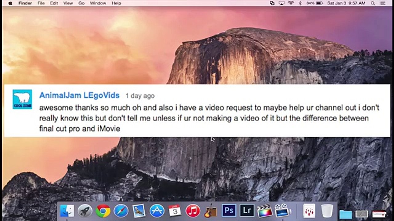 iMovie vs. Final Cut Pro X