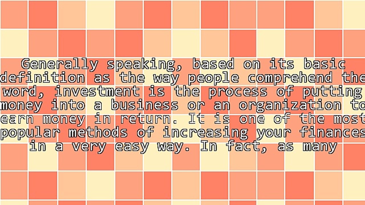 Investment Resources: An Easy Way to Earn and Become Successful