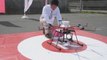 Drones llevan comida a una ciudad afectada por el desastre de Fukushima