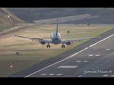 Extreme Crosswinds Test Skills of Pilots at Madeira Airport
