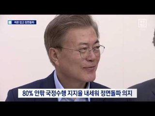 여론 앞세워 정면돌파 의지…해법 고심