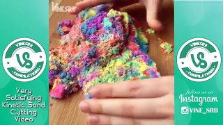 Very Satisfying Kinetic Sand Cutting Video