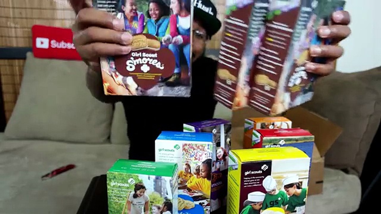 TASTING EVERY GIRL SCOUT COOKIE EVER MADE