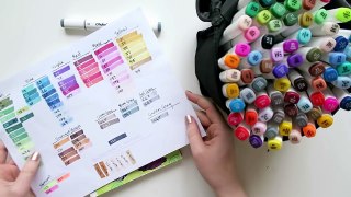Ohuhu Markers Review, 80 Marker Set | Best Cheap Markers for a Beginner ?