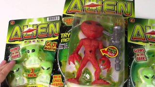 Alien Invasion Martian Glow In The Dark Light Up $1 Dollar Tree Toy Haul Opening Review