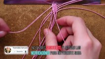 Aros hojas rellenas ♥︎ macramé | Tutorial | How to