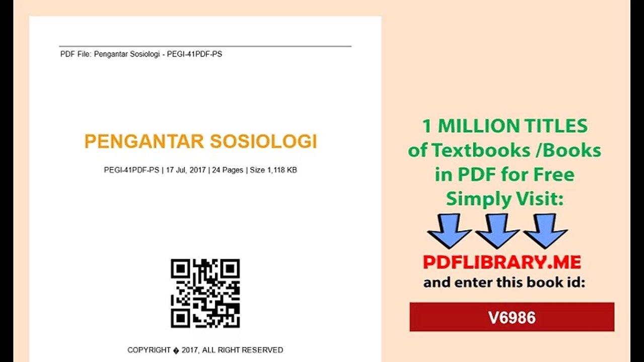 Pengantar Sosiologi