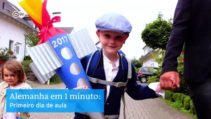 O cone que virou tradição no primeiro dia de aula na Alemanha