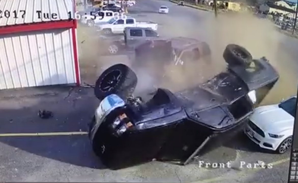 Police Say Man Who Slammed Into Parked Vehicles in Texas was High on PCP